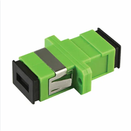 ACOPLADOR CONECTOR UNION FIBRA OPTICA SC APC SM SX PAQ. 50U